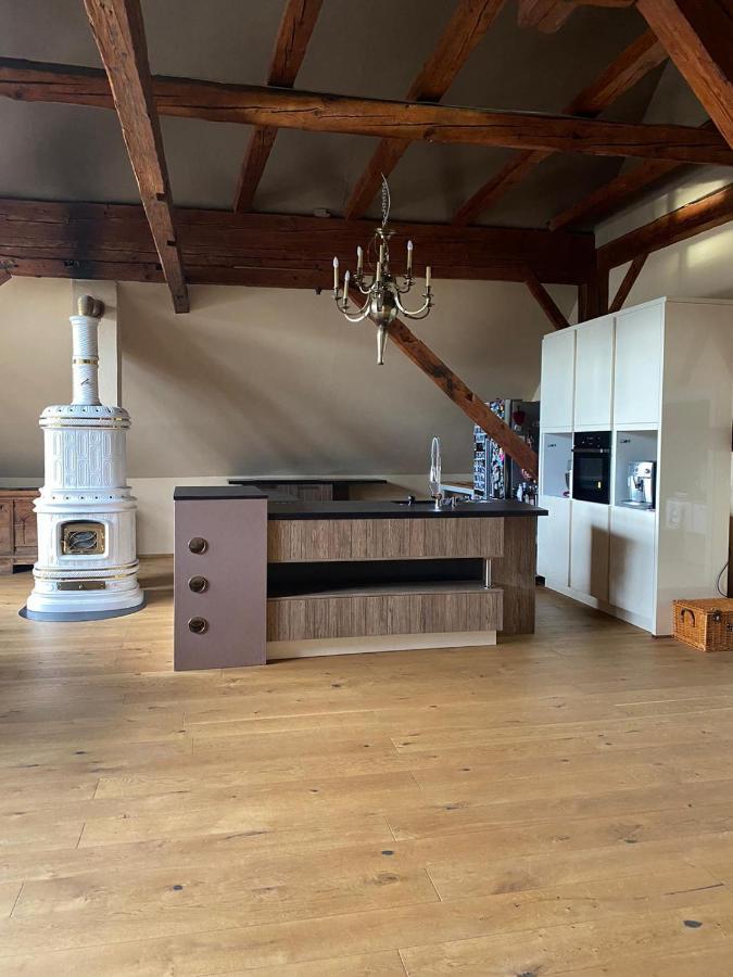 Altbauwohnung Mit Fachwerk Anif Extérieur photo