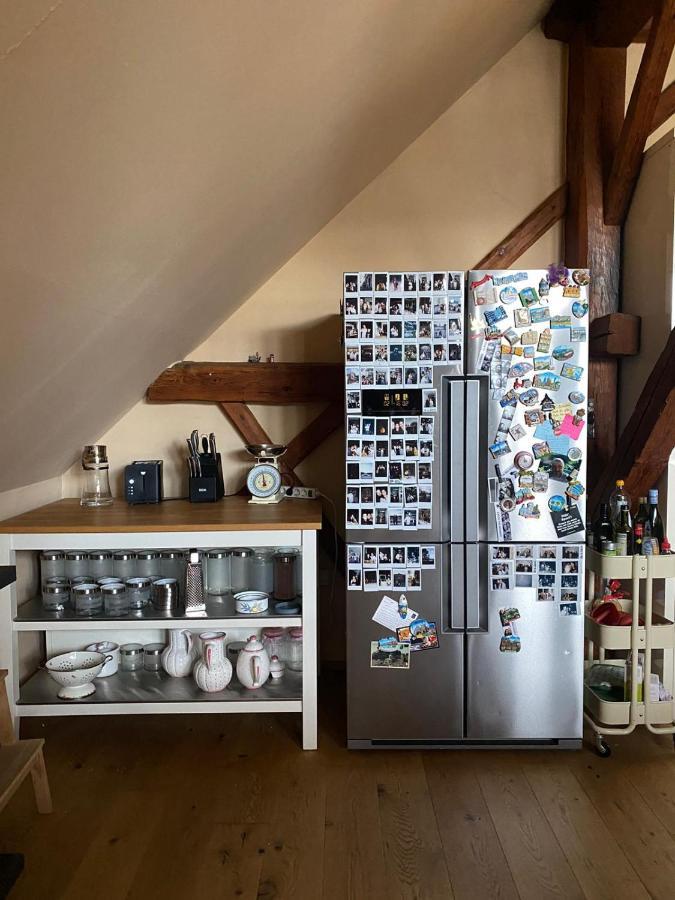 Altbauwohnung Mit Fachwerk Anif Extérieur photo