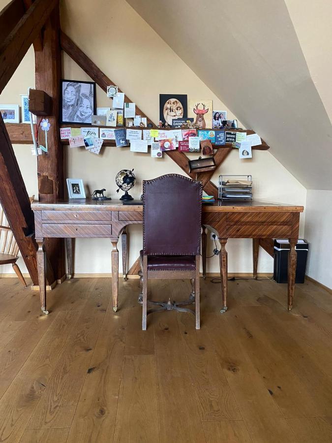 Altbauwohnung Mit Fachwerk Anif Extérieur photo